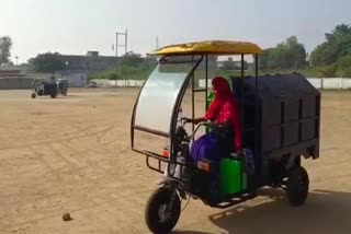 workers will collect garbage from E rickshaw
