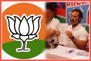 BJP Office Bearers Protest