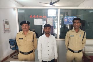 Man arrested for stealing money from cash counter in Jagdalpur