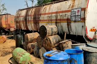 Illegal oil factory caught in Dausa