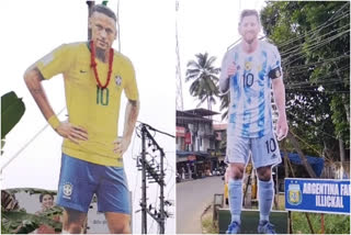 football world cup excitement in kottayam  football world cup  world cup excitement kottayam  കട്ടൗട്ട് തരംഗത്തിൽ കോട്ടയം  കോട്ടയം ഫുട്ബോൾ വേൾഡ് കപ്പ്  ലോകകപ്പ് ഫുട്ബോൾ കോട്ടയത്തെ ആവേശം  ഫ്ലക്‌സുകൾ  കട്ടൗട്ടുകൾ  മെസ്സി കട്ടൗട്ട്  നെയ്‌മറുടെ കട്ടൗട്ട്