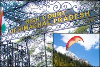 paragliding against rules in Himachal