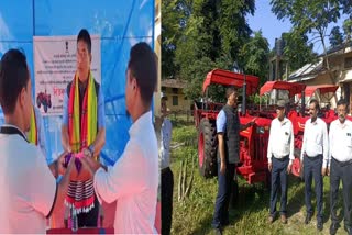 Distribution of agricultural commodities in Dhemaji