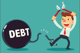 When in debt, freeze your credit card, live frugally, take no new loans