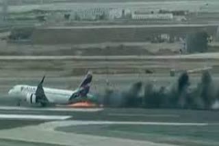 LATAM Airlines plane crashes on Peruvian runway