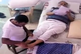 Satyendar Jain Massage Video Viral