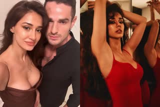 Dishapatani hot selfie with new boyfriend