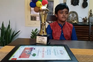 Doodle for Google 2022 Winner Shlok Mukherjee wants to be Scientist in future