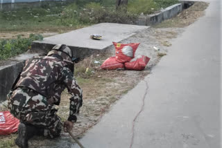 किशनगंज से सटे नेपाल बार्डर में मिला दो जिंदा बम