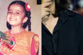 Actress Charmi childhood photo viral