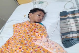 2 year old Tanishq suffering from Spinal Muscular Atrophy