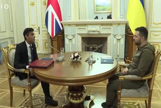 UK PM Sunak in Kyiv: ଜେଲେନସ୍କିଙ୍କୁ ସାକ୍ଷାତ କଲେ ସୁନକ