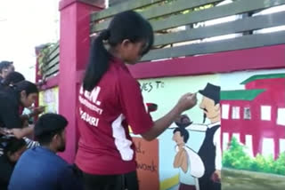 (DU students awareness campaign to prevent child labour)