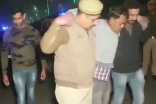 clash during checking in indirapuram ghaziabad