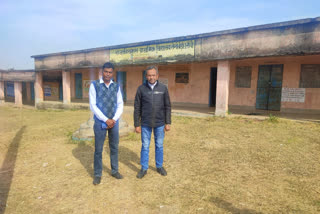 BEEO talking to Panchayat representatives