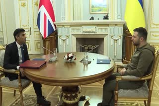 UK PM Rishi Sunak announces air defence package for Ukraine on first visit to Kyiv