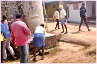 Water tank cleaned after Dalit woman drank wate