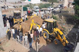 Accident in Churu