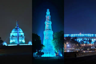 World Children’s Day: Iconic landmarks light up in blue as part of UNICEF initiative