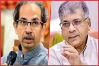 Uddhav Thackeray Prakash Ambedkar