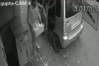 Milk theft incident in Ghaziabad