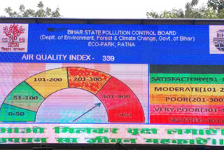 राजधानी पटना में वायु प्रदूषण