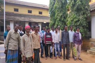 farmers upset due to non sale of paddy