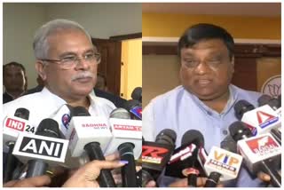 CM Bhupesh allegation on raghuvardas and raman