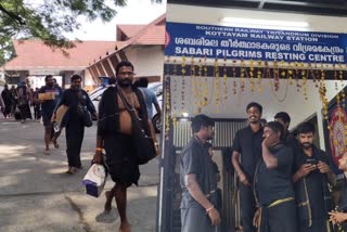 Pilgrims  sabarimala  Pilgrims to Sabarimala  neighbor states  Complaint  train service  അയ്യപ്പന്മാര്‍  ട്രെയിനില്ല  അയല്‍സംസ്ഥാനങ്ങളില്‍ നിന്ന്  ശബരിമല  കോട്ടയം  ഭക്തര്‍  ആവശ്യമായ ട്രെയിനുകളില്ലെന്ന്  തീർത്ഥാടന കാലം  തീര്‍ത്ഥാടനം  സിസിടിവി