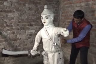 Youth built statue of Lachit Borphukan in Majuli