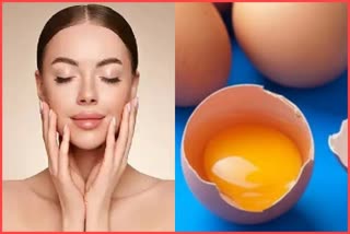 Egg face pack