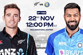 India vs New Zealand 3rd T20 Match