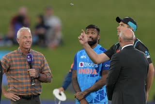 ind vs nz  new zealand vs india 3rd t20i toss report  new zealand vs india  ind vs nz 3rd t20i toss report  sanju samson  ഇന്ത്യ vs ന്യൂസിലന്‍ഡ്  ഹാര്‍ദിക് പാണ്ഡ്യ  ടിം സൗത്തി  Hardik Pandya  Tim Southee