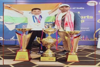 Mrigesh Thakurya won gold medal Traditional Yoga Competition in Haryana