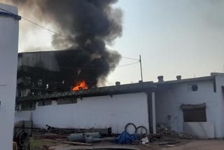 fire in bilaspur