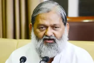 Haryana Home Minister Anil Vij letter to Punjab CM Bhagwant Mann Demand for Ramgarh to Derabassi road