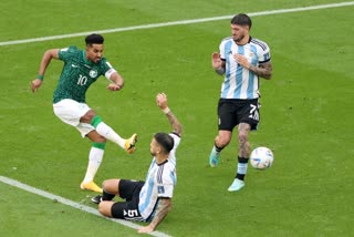 FIFA WORLD CUP SAUDI ARABIA STUN ARGENTINA  by 2 1 goal