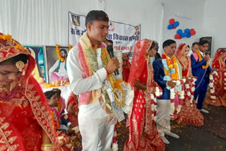 Etv Bharatસમૂહ લગ્ન સંમેલનમાં ધર્મ પરિવર્તન, 11 યુગલોને અપાયા વિચિત્ર શપથ