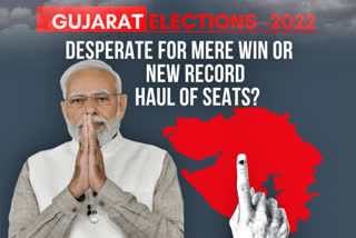 While PM Narendra Modi's personalised appeal to voters is definitely helping the BJP overcome its shortcomings, the former Gujarat CM is understood to have set a target of 150 seats for the BJP rank and file to strive for, writes Shekhar Iyer.