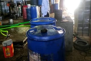 Raid on adulterated oil factory in Jaipur