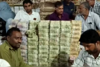 First day of donation counting in Sanwaliya Seth temple, donation exceeds Rs 7 crore