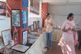 Children's Handicraft Artifacts at Gita Jayanti Mahotsav