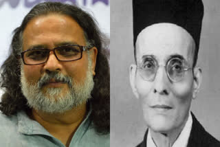 Savarkar helped Godse  Tushar Gandhi against VD Savarkar  Gandhi murder  claims Tushar Gandhi  തുഷാര്‍ ഗാന്ധി  സവര്‍ക്കറിനെതിരെ തുഷാര്‍ ഗാന്ധി  ഗോഡ്‌സെയ്‌ക്കെതിരെ തുഷാര്‍ ഗാന്ധി  മുംബൈ  ഗാന്ധിയുടെ മകന്‍റെ കൊച്ചുമകനായ തുഷാര്‍ ഗാന്ധി  സവര്‍ക്കര്‍