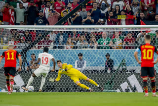 qatar world cup 2022  belgium vs canada  qatar world cup 2022 belgium vs canada  belgium vs canada match result  Thibaut Courtois  ബെല്‍ജിയം  കാനഡ  ഖത്തര്‍ ലോകകപ്പ്  ലോകകപ്പ് 2022  തിബോട്ട് കോര്‍ട്ടോ  കെവിന്‍ ഡി ബ്രൂയ്‌ന്‍