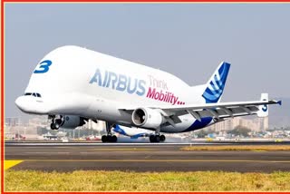 Airbus Beluga At Mumbai