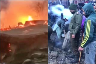 Poonch: Mother and son died in LPG cylinder explosion