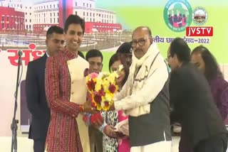 Dr Kumar Vishwas in Kavi Sammelan at Jharkhand Vidhan Sabha