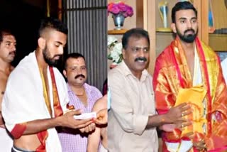 KL Rahul Visited Subrahmanya Temple