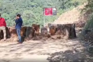 Kathgodam-Hadakhan road closed for 10 days; villagers face serious trouble