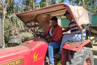 Illegal sand mining in Kalgasia